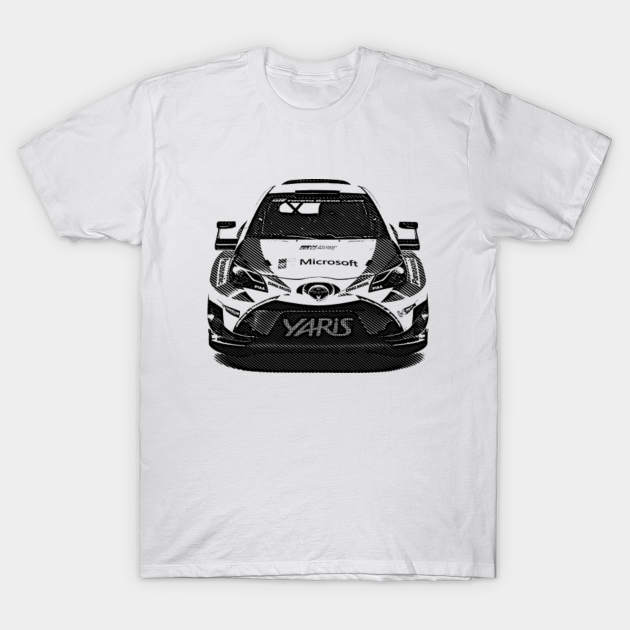 Toyota Yaris WRC - Racing Car - T-Shirt | TeePublic